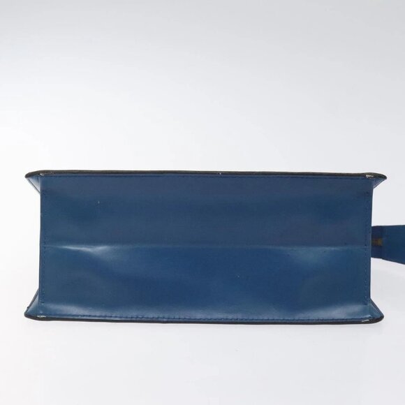 LOUIS VUITTON Epi Trousse Crete Pouch Blue M48405 LV Auth - Picture 6 of 16